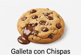 Galleta con Chispas